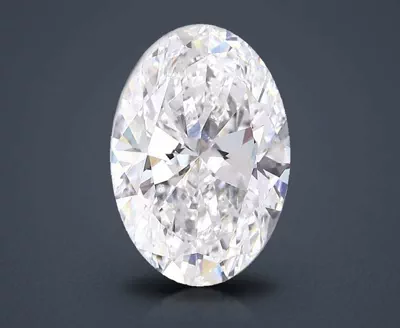 15.02ct F VVS2 Rare Carat Ideal Cut Oval Lab Grown Diamond
