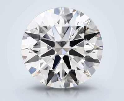 3.50ct E SI1 Rare Carat Ideal Cut Round Lab Grown Diamond