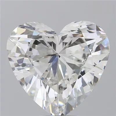 7.33ct F VVS2 Excellent Cut Heart Lab Grown Diamond