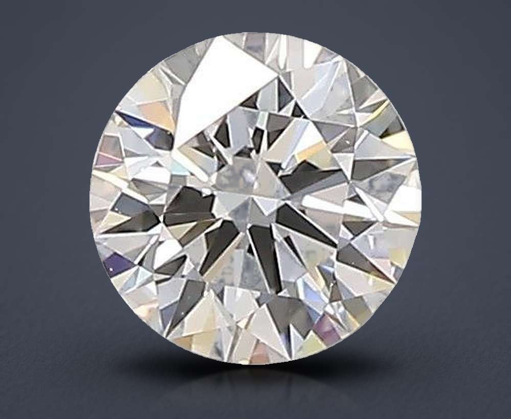 0.48ct D VVS1 Excellent Cut Round Lab Grown Diamond