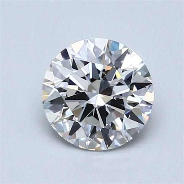 0.91ct E VVS2 Rare Carat Ideal Cut Round Diamond