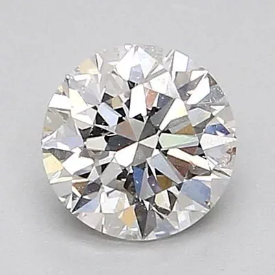 0.61ct I SI1 Rare Carat Ideal Cut Round Diamond
