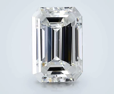 3.13ct H VS2 Very Good Cut Emerald Diamond