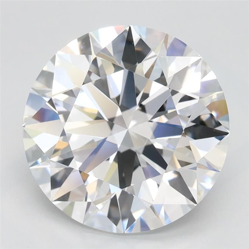 3.39ct D VVS1 Rare Carat Ideal Cut Round Lab Grown Diamond