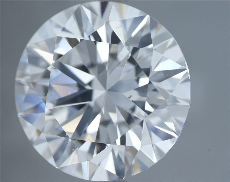 5.01ct G SI2 Excellent Cut Round Diamond