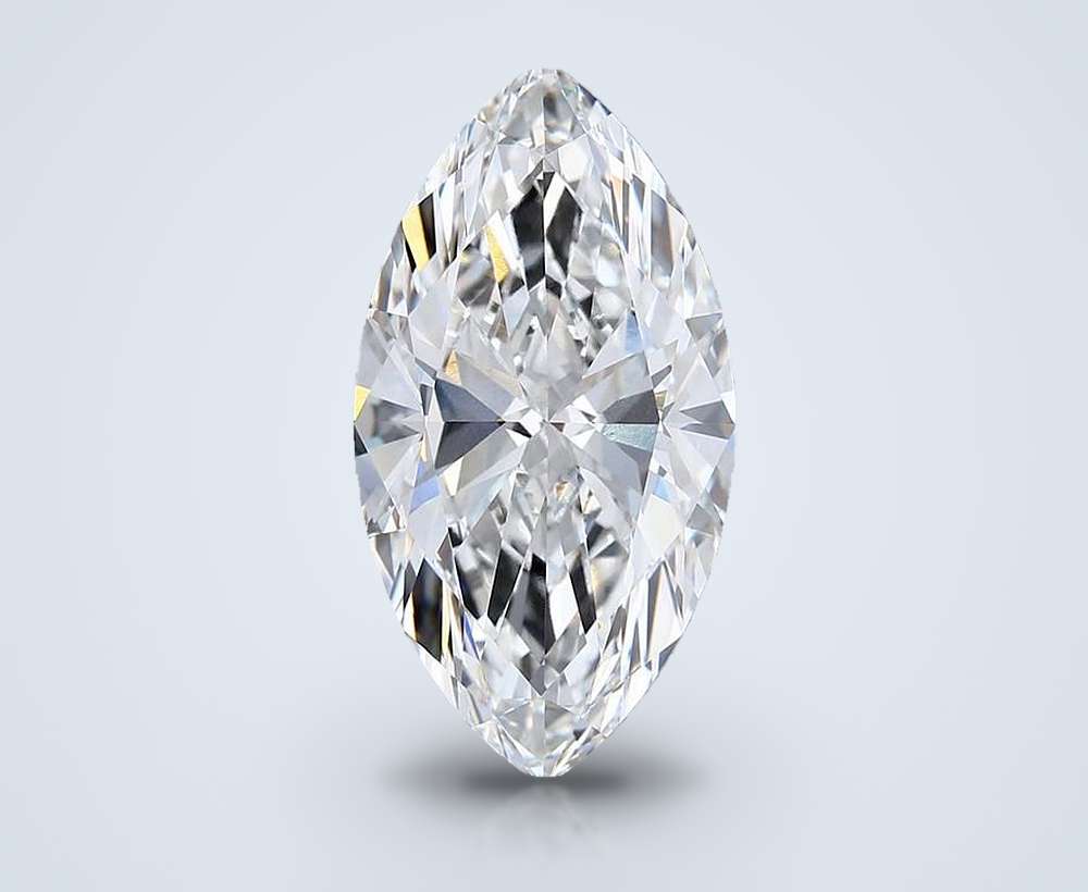 10.03ct F VVS2 Rare Carat Ideal Cut Marquise Lab Grown Diamond