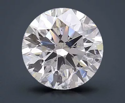 3.51ct F VS1 Rare Carat Ideal Cut Round Lab Grown Diamond