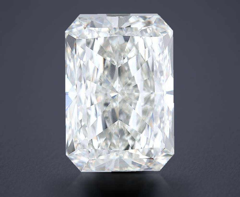 9.53ct H VS1 Rare Carat Ideal Cut Radiant Lab Grown Diamond