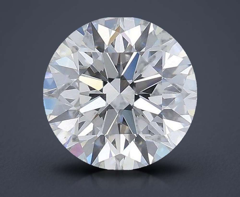 1.09ct E SI2 Rare Carat Ideal Cut Round Lab Grown Diamond