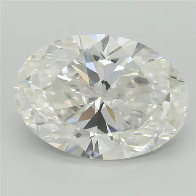 5.02ct E VVS2 Rare Carat Ideal Cut Oval Lab Grown Diamond
