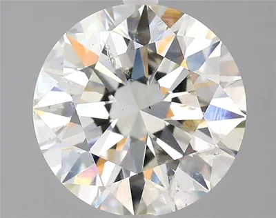 2.20ct K SI2 Rare Carat Ideal Cut Round Diamond