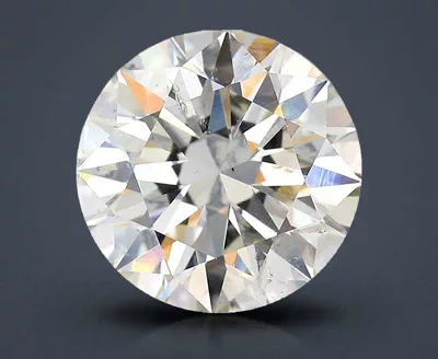 2.20ct K SI2 Rare Carat Ideal Cut Round Diamond