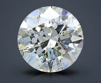 2.46ct K SI2 Very Good Cut Round Diamond