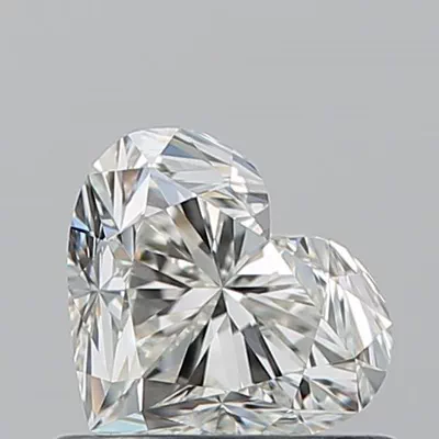 0.72ct J VVS2 Rare Carat Ideal Cut Heart Diamond