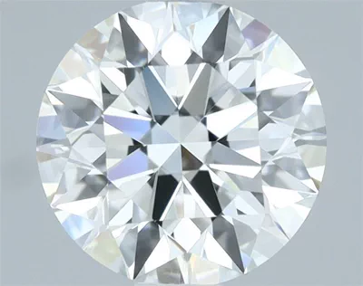 1.36ct H IF Rare Carat Ideal Cut Round Diamond