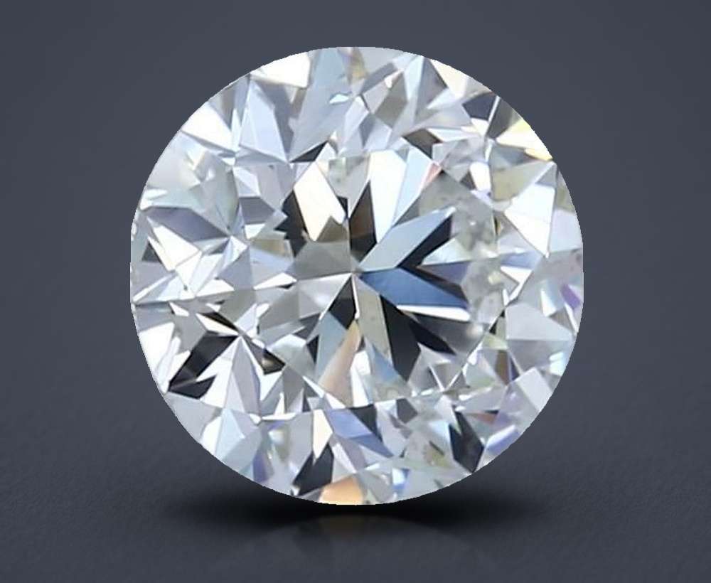 2.01ct H VVS2 Very Good Cut Round Diamond