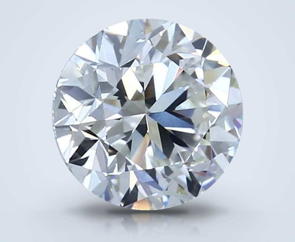 2.01ct H VVS2 Very Good Cut Round Diamond