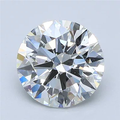 2.50ct I SI1 Rare Carat Ideal Cut Round Diamond