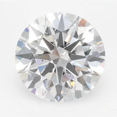 2.01ct D VVS2 Rare Carat Ideal Cut Round Lab Grown Diamond