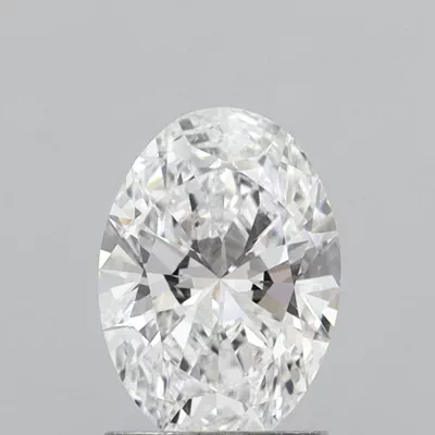 1.47ct E VS2 Rare Carat Ideal Cut Oval Lab Grown Diamond