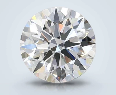0.61ct D FL Rare Carat Ideal Cut Round Lab Grown Diamond