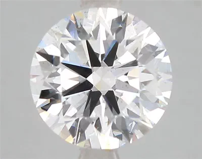 3.09ct F SI1 Rare Carat Ideal Cut Round Lab Grown Diamond