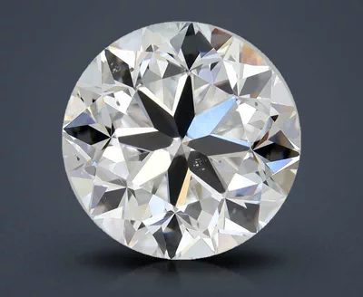 3.01ct D VS2 Good Cut Round Diamond