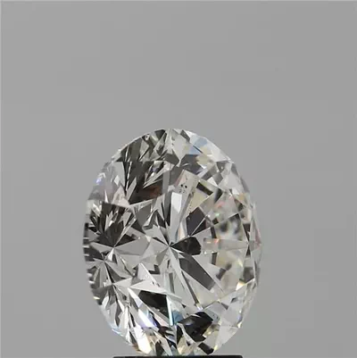 4.70ct J SI1 Rare Carat Ideal Cut Round Diamond