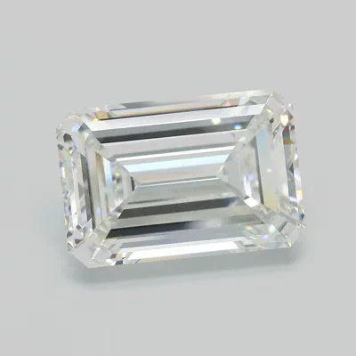 20.25ct G VVS2 Rare Carat Ideal Cut Emerald Lab Grown Diamond