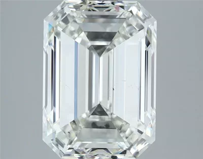 4.02ct J VS2 Excellent Cut Emerald Diamond