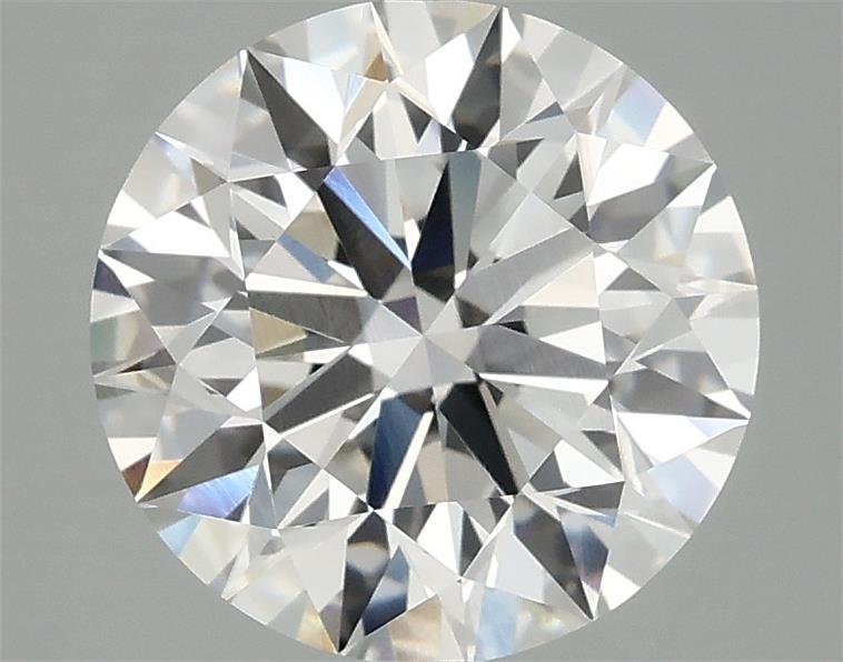3.10ct H VVS2 Rare Carat Ideal Cut Round Lab Grown Diamond