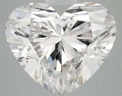5.09ct F VS1 Rare Carat Ideal Cut Heart Lab Grown Diamond