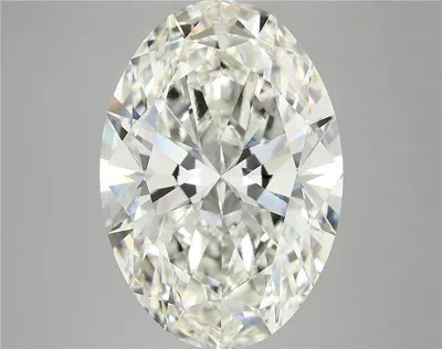 10.11ct H VVS2 Rare Carat Ideal Cut Oval Lab Grown Diamond