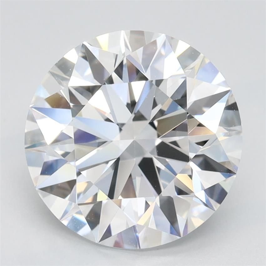 2.77ct D VVS1 Rare Carat Ideal Cut Round Lab Grown Diamond