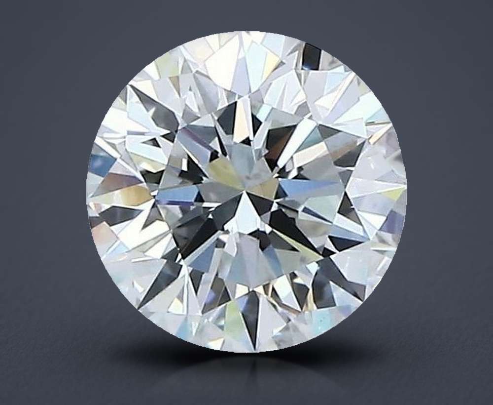 1.14ct F VVS2 Very Good Cut Round Diamond
