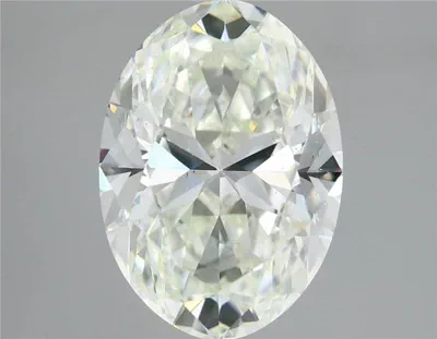 3.02ct H SI1 Rare Carat Ideal Cut Oval Diamond