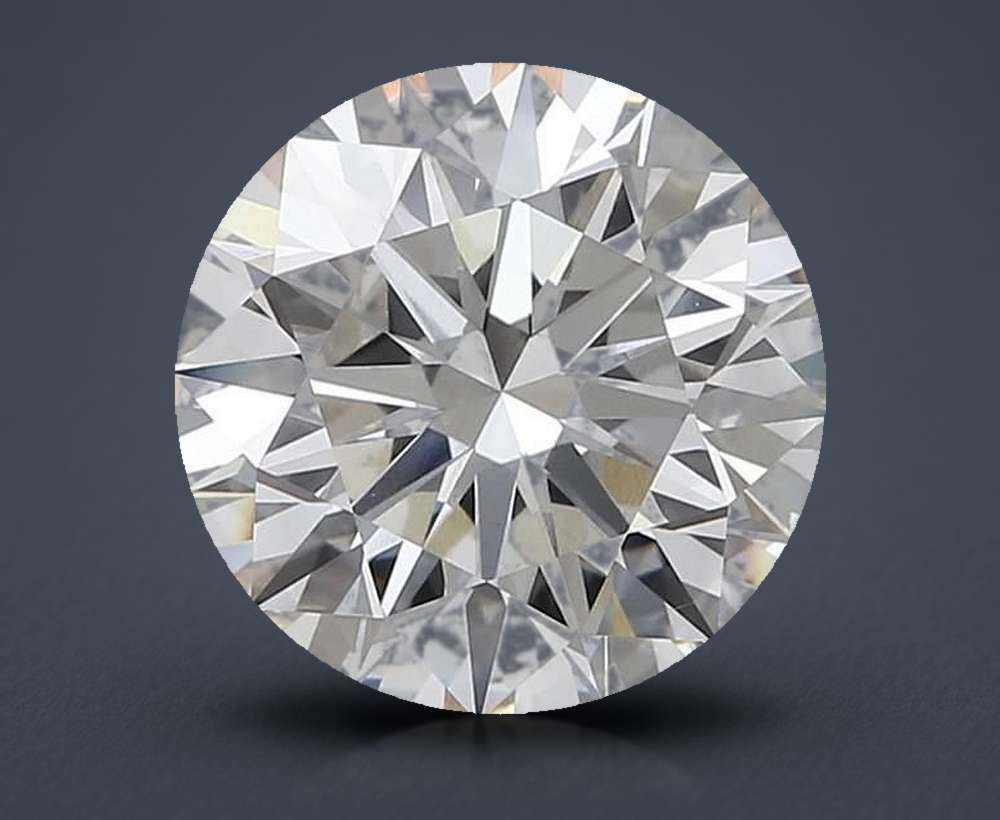 5.26ct H VS1 Rare Carat Ideal Cut Round Lab Grown Diamond