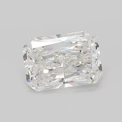 1.92ct D VS1 Rare Carat Ideal Cut Radiant Lab Grown Diamond