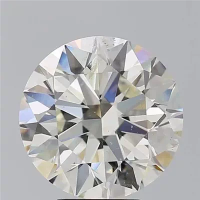 6.02ct I SI2 Ideal Cut Round Diamond