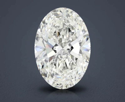 10.30ct F VVS2 Rare Carat Ideal Cut Oval Lab Grown Diamond