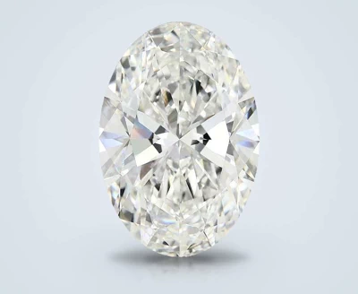 10.30ct F VVS2 Rare Carat Ideal Cut Oval Lab Grown Diamond