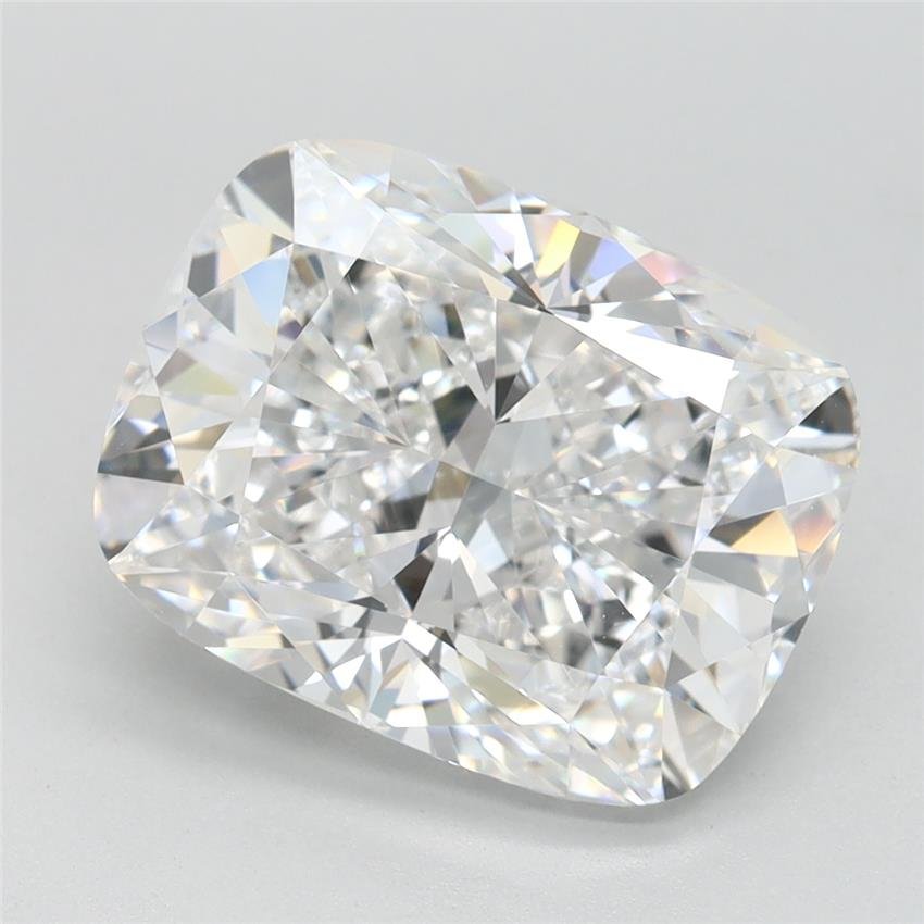 4.19ct E VVS1 Rare Carat Ideal Cut Cushion Lab Grown Diamond