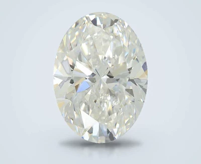 5.49ct E VVS2 Rare Carat Ideal Cut Oval Lab Grown Diamond