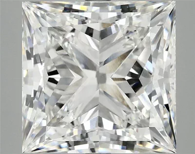 8.00ct E VVS2 Rare Carat Ideal Cut Princess Lab Grown Diamond