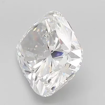 8.55ct F VVS2 Rare Carat Ideal Cut Cushion Lab Grown Diamond