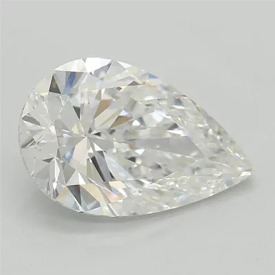 1.70ct E VS1 Rare Carat Ideal Cut Pear Lab Grown Diamond