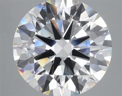 7.58ct D VVS2 Rare Carat Ideal Cut Round Lab Grown Diamond