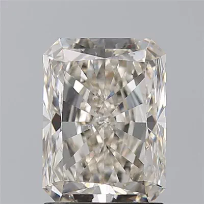 1.91ct J SI1 Rare Carat Ideal Cut Radiant Diamond