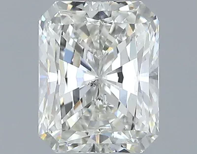 1.02ct J SI2 Rare Carat Ideal Cut Radiant Diamond