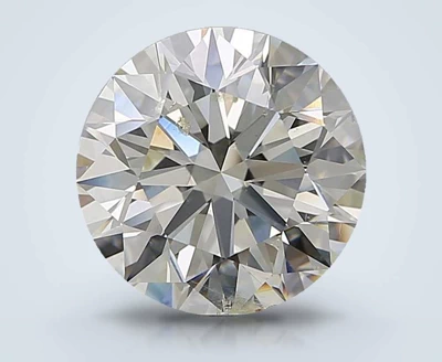 3.80ct K SI2 Excellent Cut Round Diamond